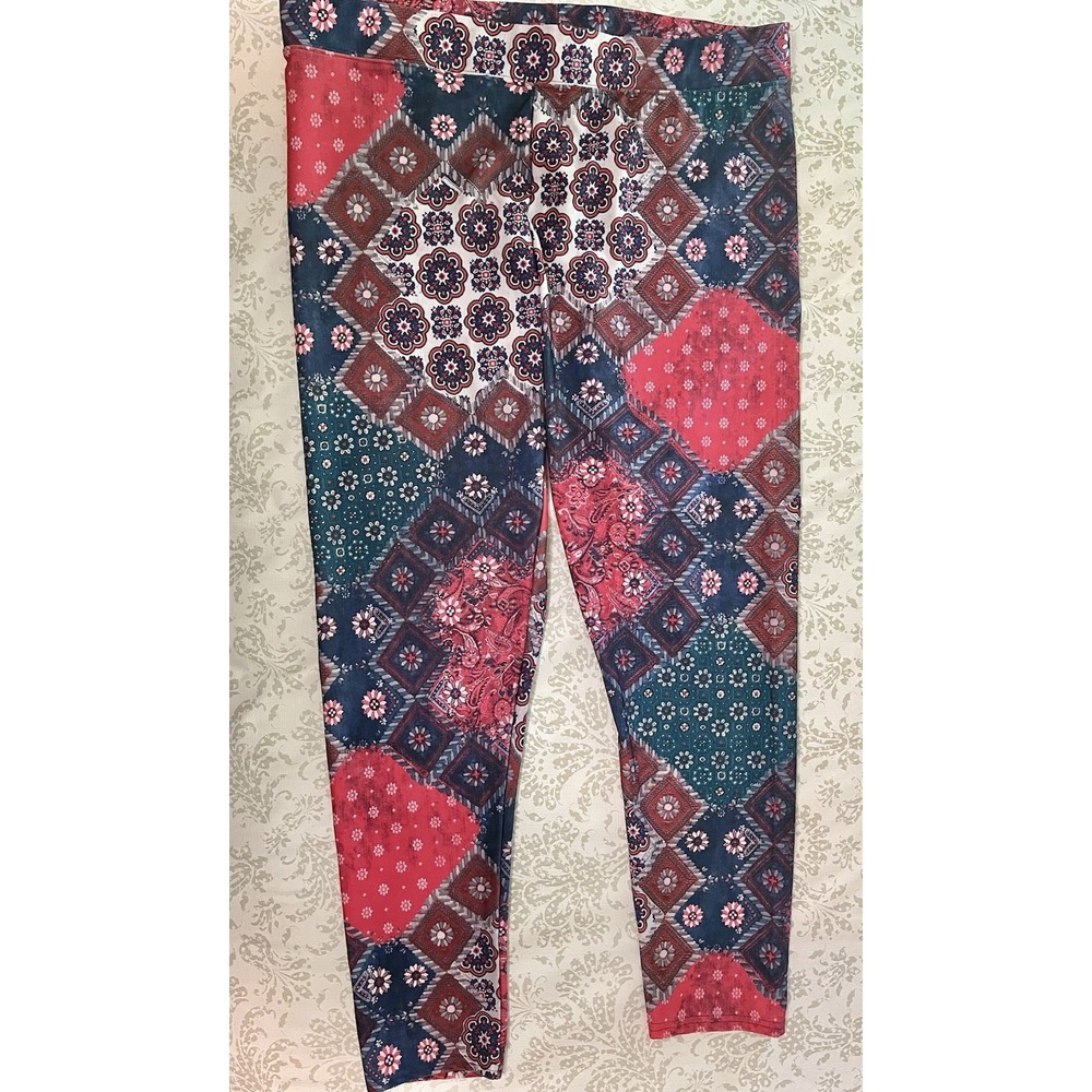 American‎ Eagle leggings XL  Red, White, Blue -Americana-Flag-4th Of July